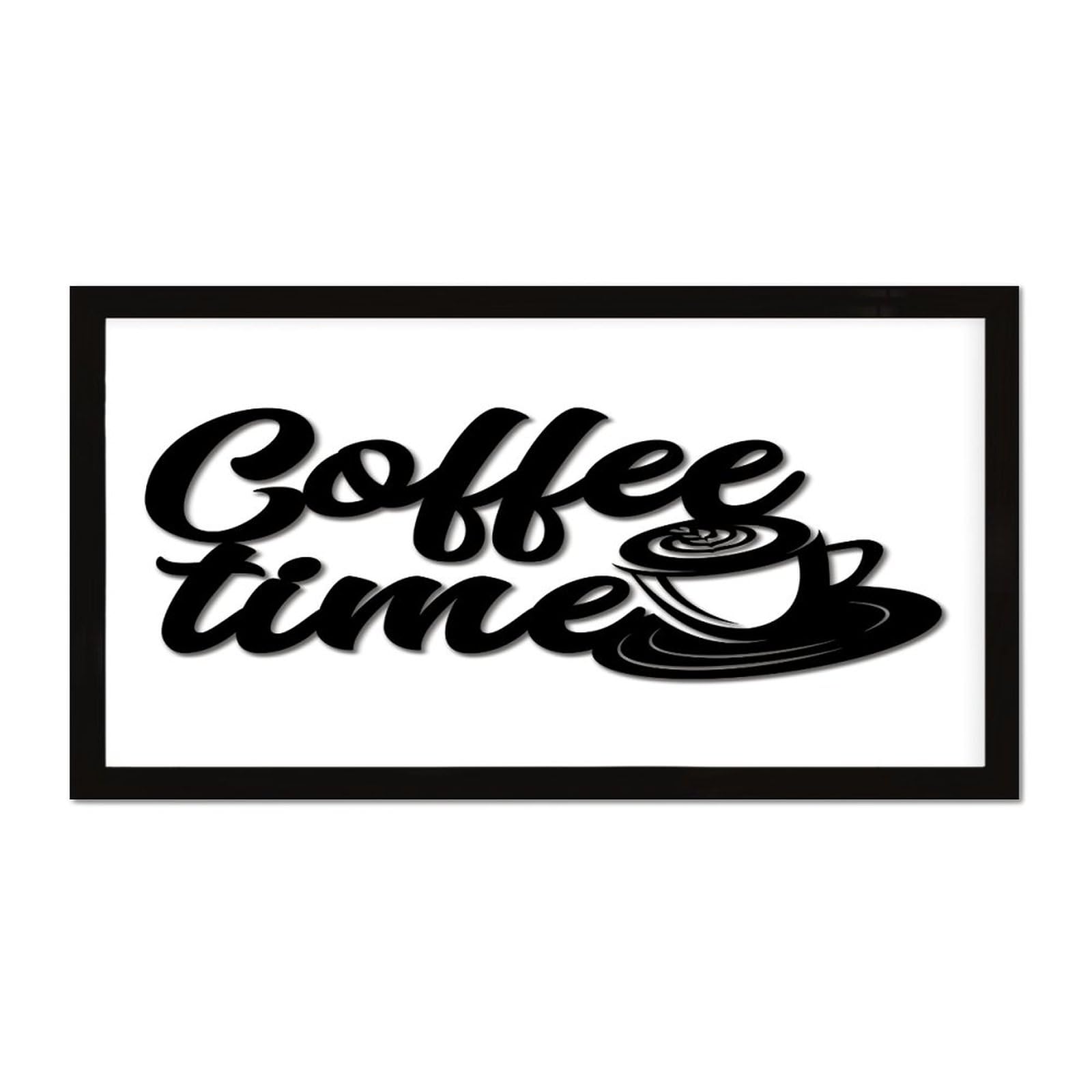 Panneau de petit déjeuner en bois pour décorer votre restaurant ou café