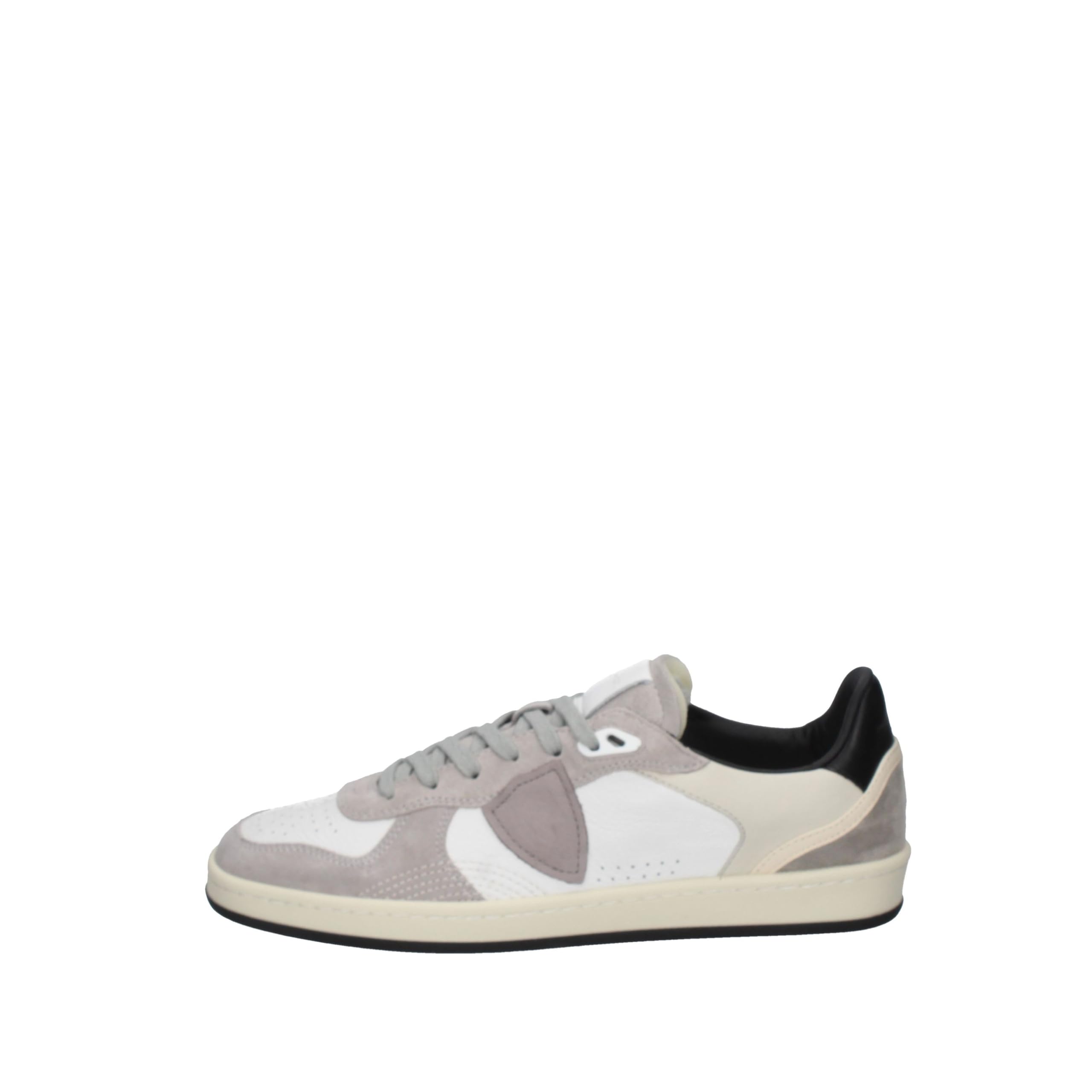 PHILIPPE MODEL Sneaker Pgal in Pelle Bianca e Grigia