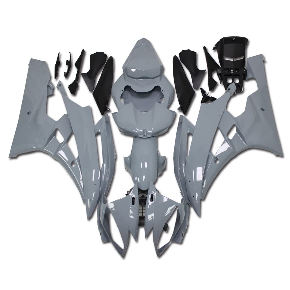 NF Nardo Gray Fairing Fit for Yamaha 2006 2007 YZF R6 YZ-F Injection Molded ABS Plastics New Bodywork Bodyframe 06 07 NGY