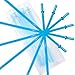 Aqua Replacement Acrylic Straw Set of 6, Fits 16oz Tumblers