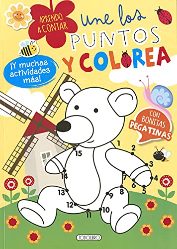 Une los puntos y colorea 2