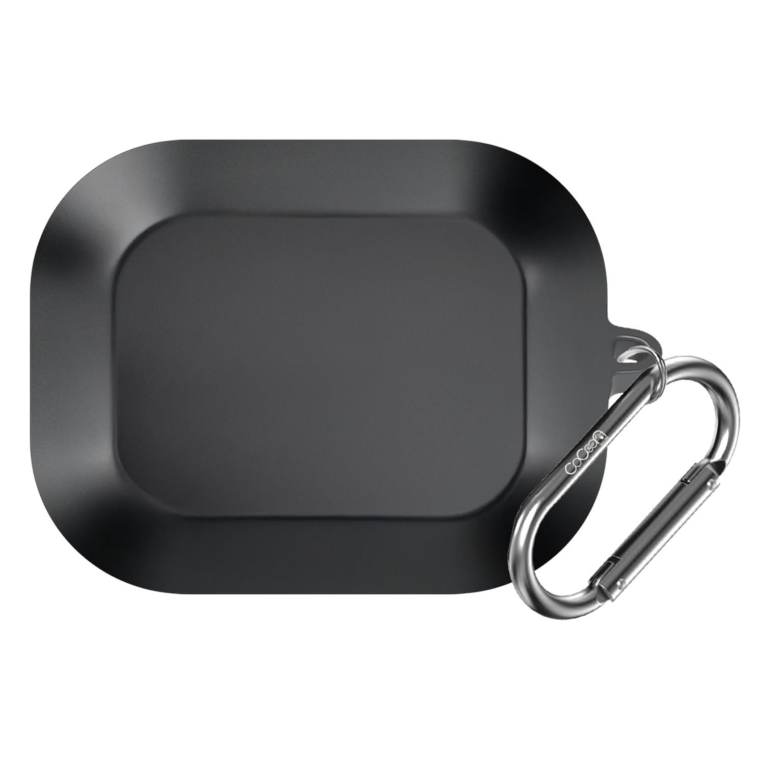 Soft Silicone Case Cover Compatible for Realme Buds Air 8 (Black)-picture-10