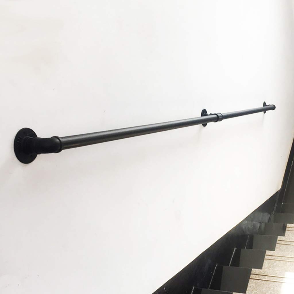 Main courante d'escalier antidérapante kit complet en fer forgé de 1 à 20ft