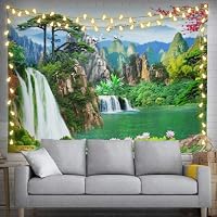 Amazon.co.jp: Keiutexe 蓮の花タペストリー 152.4 cm X 101.6 cm