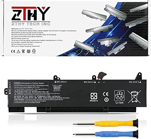 ZTHY 56Wh CC03XL Laptop Battery Replacement for HP EliteBook 850 855 G7 G8