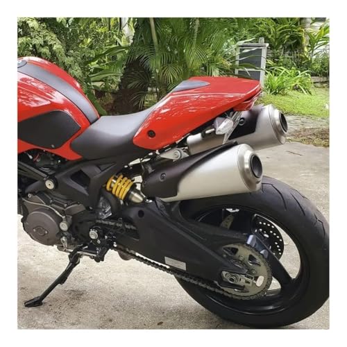 Capot de selle pour Monster 696 795 1100 arrière rouge carbone