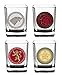 Game of Thrones House Sigil Shot Glass Set (Set of 4)