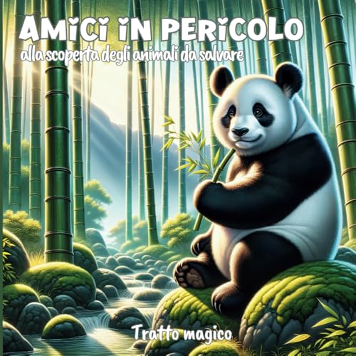 AMICI IN PERICOLO - Alla scoperta degli animali da salvare - Libro per bambini sugli animali in via d'estinzione