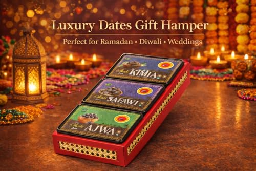 Image of Emazing Gourmet Shahi Dates | Naturally Sweet Rich Taste & Soft Texture | Premium Quality (Dates Gift Pack)