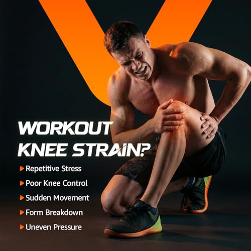 Image of Adjustable Knee Support with Compression & Stabilizing Wrap Straps | Compression Knee Supporter & Cap with Wrap Straps & Patella Support | Breathable 2 In 1 Knee & Patella Sleeve for Gym, Sports, Running, Walking & Daily Use for Men & Women (Universal Size (Pair))