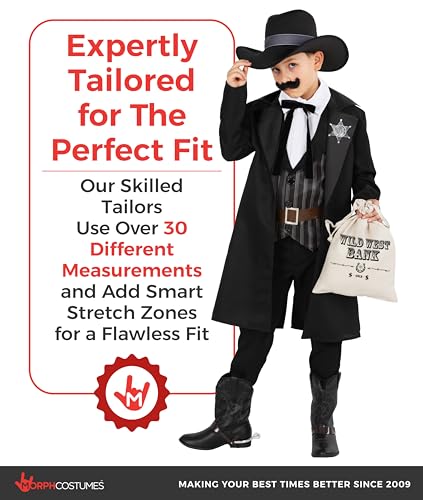 Disfraz cowboy para niños Morph talla Large miniatura 4