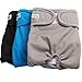 couches de chien pour la femelle (paquet de 3), confortable durable, de haute qualité lavable moyennes grandes couches de chien culottes réutilisables moyennes pour animaux de compagnie par JoyDaog, L