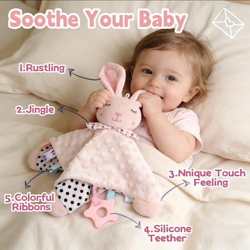 image for Glowsprout 30 Piece Baby Gift Basket – Luxury Curated Baby Girl Gift