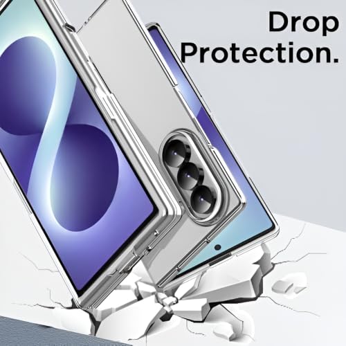 Image of for Samsung Galaxy Z Fold 8 Ultra Clear Case Slim Thin Phone Cover | Anti-Yellow Transparent Back Cover, Hard PC Protective Case for Samsung Galaxy Z Fold 8 Ultra 5G