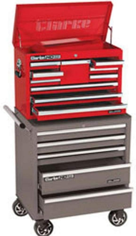 Latest Model CLARKE TOOL BOX 10 BALL BEARING DRAWERS CBB210B