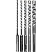 Makita B-61298 5 Pc. Sds-Plus Bit Set, 3-Cutter