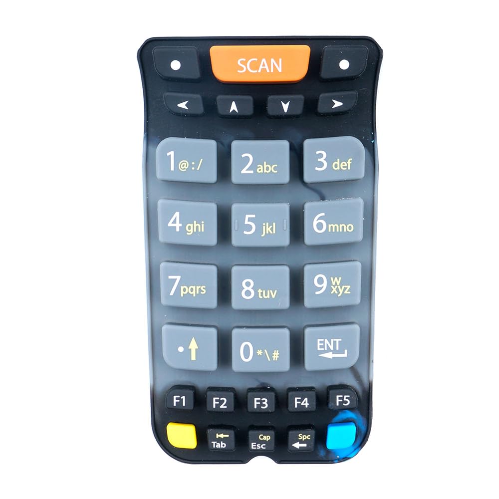 29-Key Numeric Keypad for Datalogic for Falcon X3 Handheld Barcode Scanner,Rubber Keyboard Replacement Support Scanner-image-0