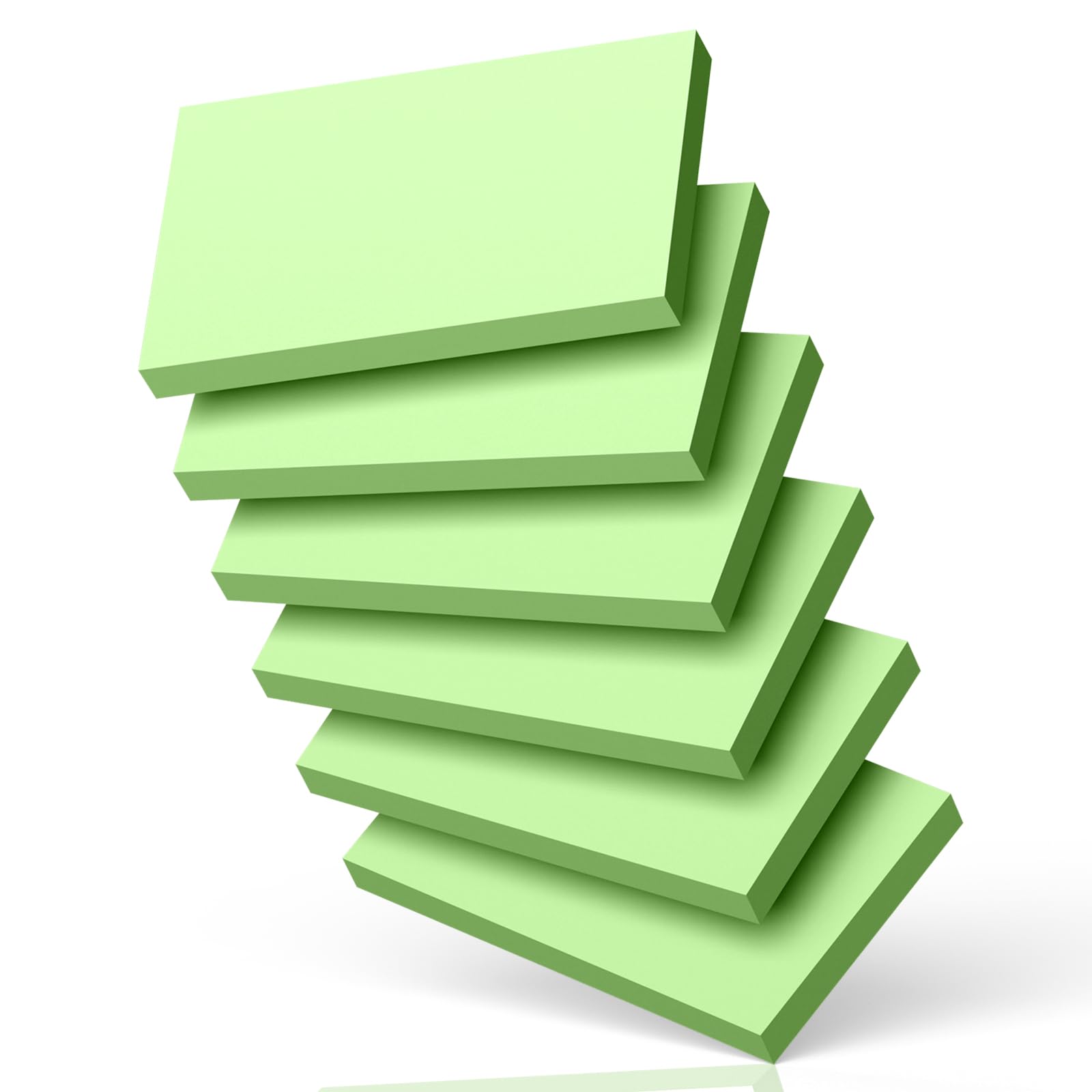300 Count Blank Index Cards 3x5 Inch Green Flash Cards Colored Cardstock, Unruled Note Cards Study Card Portable Learning Flashcards Ideal for Note Taking, Art Sketching, Office & School Supplies