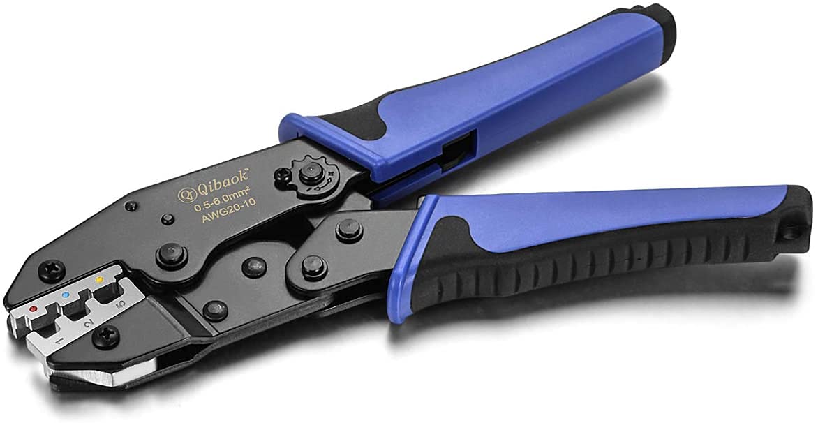 Buy Qibaok Crimping Tool Ratcheting Wire Crimper for Heat Shrink