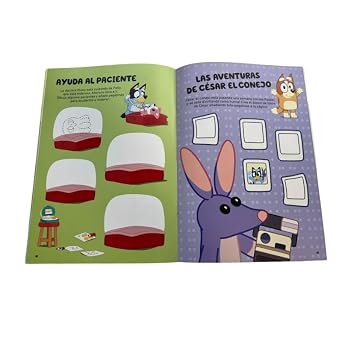 Bluey. Actividades - ¡Hora de jugar! (edición en español): Un libro de actividades con pegatinas (Altea)