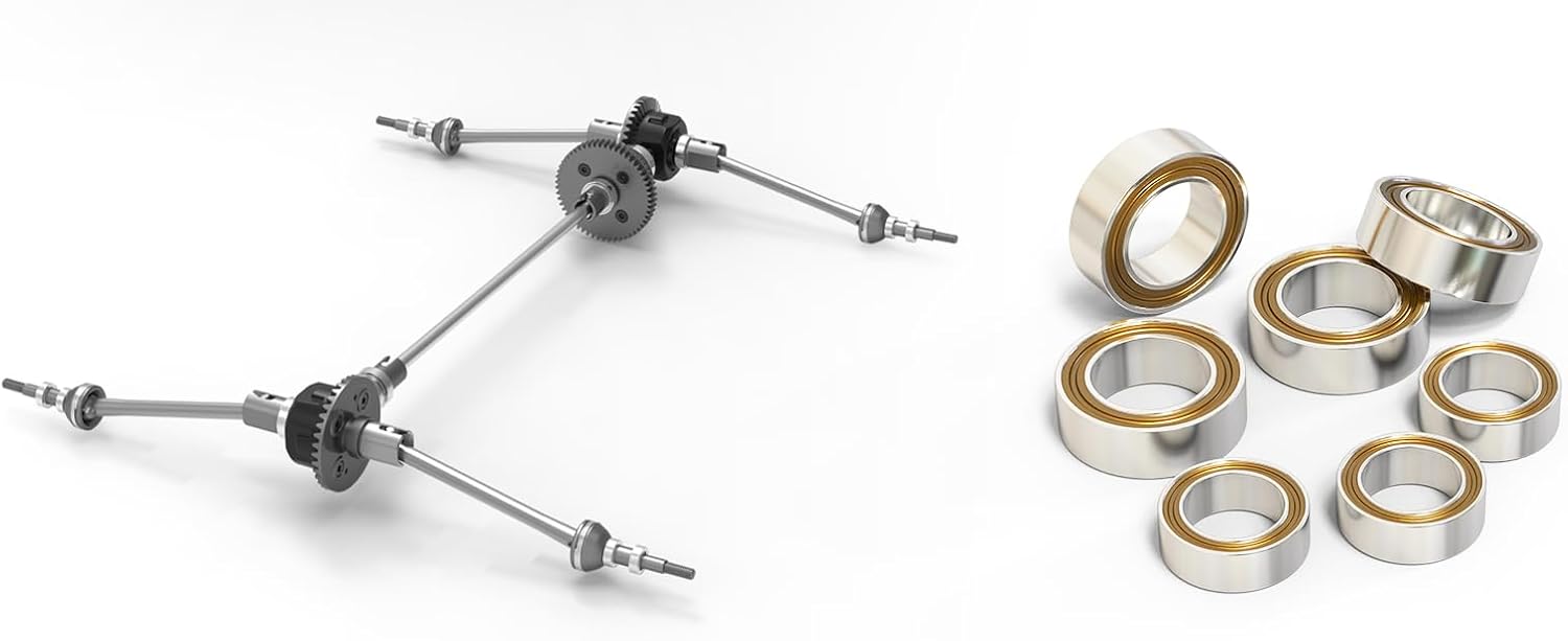 Drivetrain components and ball bearings