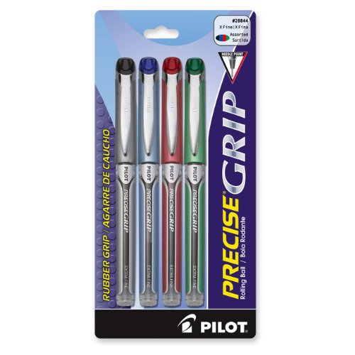 Pilot Precise Grip Liquid Ink Rolling Ball Stick Pens Extra
