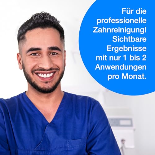 Polierpaste professional, Zahnpolierpaste mit Hydroxylapatit, Reingungspaste für Zähne 10 x 2 g Paste Zahnpolitur Prophy-Paste