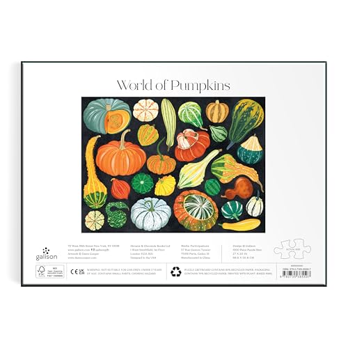 Puzzle de 1000 Piezas Tema Calabazas 3 a 13 Anos miniatura 3