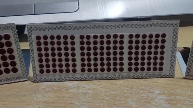 ATCUSA Premium Bindi 5 Pack MultiColor & MultiSize Indian Daily Use Forehead Bindi Round Dot Tattoo Body Art Sticker craft decor belly decor forehead decor velvet body jewelry (Dark Red (Maroon))