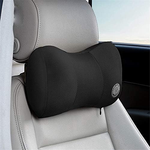 車のヘッドピロー 洗えるカバー記憶泡および人間工学的の設計の首サポートのためのカー シートの首の枕ヘッドレストのクッション 運転のため 色 ブラック B07rtvf999 2 668円