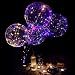 LED Light Up Balloons,18 Inch Helium LED Bobo Balloons for Christmas,Wedding,Birthday Party Decorations(Colorful,10 Pack)