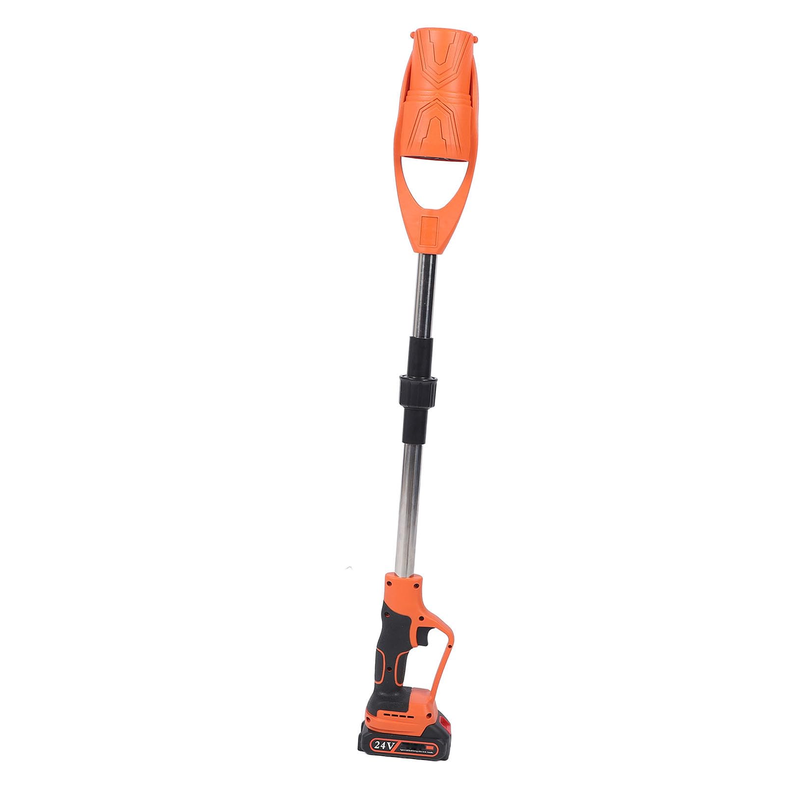Soffiatore per foglie elettrico senza fili ABS Soffiatore per foglie portatile pieghevole alimentato a batteria con batteria da 1500 mAh e caricabatterie per prato, patio,