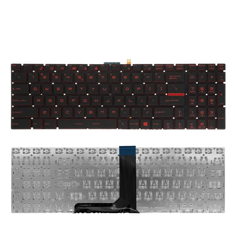 Clavier d'ordinateur portable pour MSI GT72 MS-1792 MS-1791 de remplacement