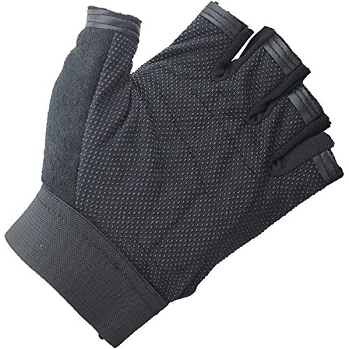 Mens Youth Skeleton Fingerless Cycling Gloves Anti-Slip Breathable Biking Gloves witth Gel Palm MTB DH Road Bicycle Motorcycle Gloves