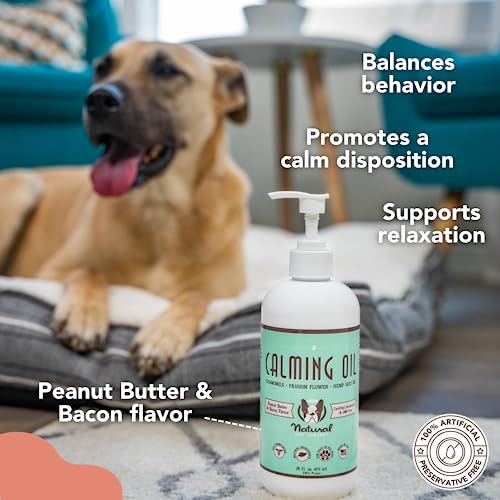 Natural Dog Company Wellness Bund$Le For Dogs, Food Toppers, Liquid Supplements With (1) Skin & Coat Oil, (1) Liquid Glucosamine, (1) Calming Oil #TOP6