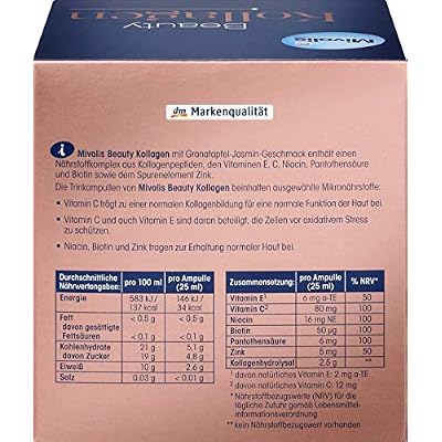 Mivolis Beauty Collagen - Drinking Collagen, 20 ampoules, Germany