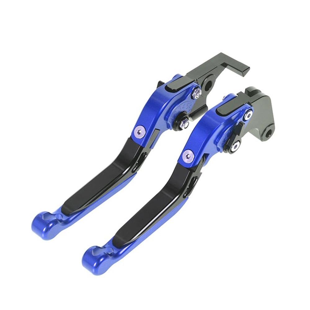 Ningruibhd Blue Blaclk Brake Levers Clutch Lever For Cbr1000rr For Fireblade Brake Clutch Levers Motorcycle Cnc Folding Extendable Brake(Blue Blaclk)