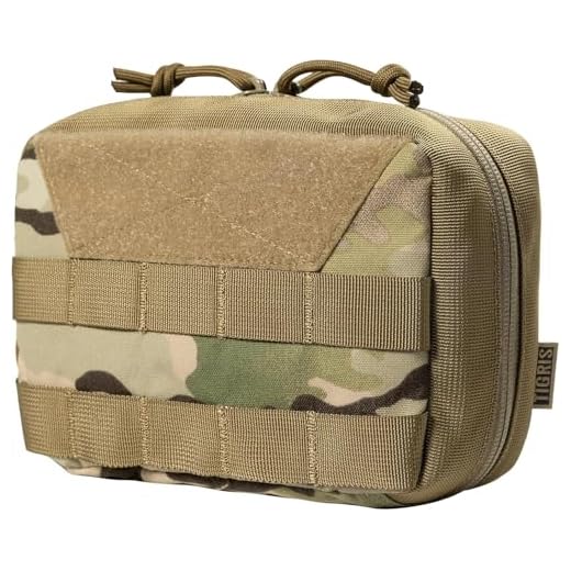 OneTigris MOLLE Admin Pouch 8" x 5" x 2.5" (Multicam