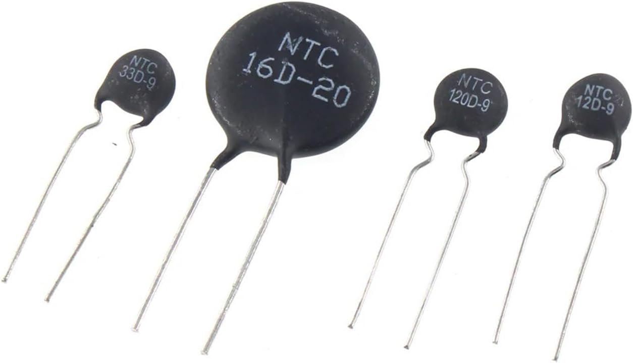 100PCS NTC Thermistor Resistor 100D-9 10D-9 120D-9 12D-9 16D-9 20D-9 22D-9 33D-9 50D-9 5D-9 8D-9(8D-9)