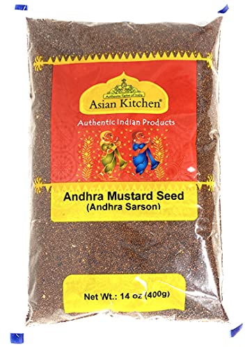 Asian Kitchen Andhra Mustard Seeds (Rai) Whole Spice (Rai Sarson) 14oz (400g) All Natural ~ Gluten Friendly | NON-GMO | Vegan | Indian Origin image 5
