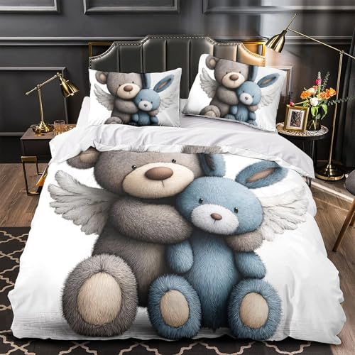 Housse de couette respirante anti-transpiration en microfibre douce