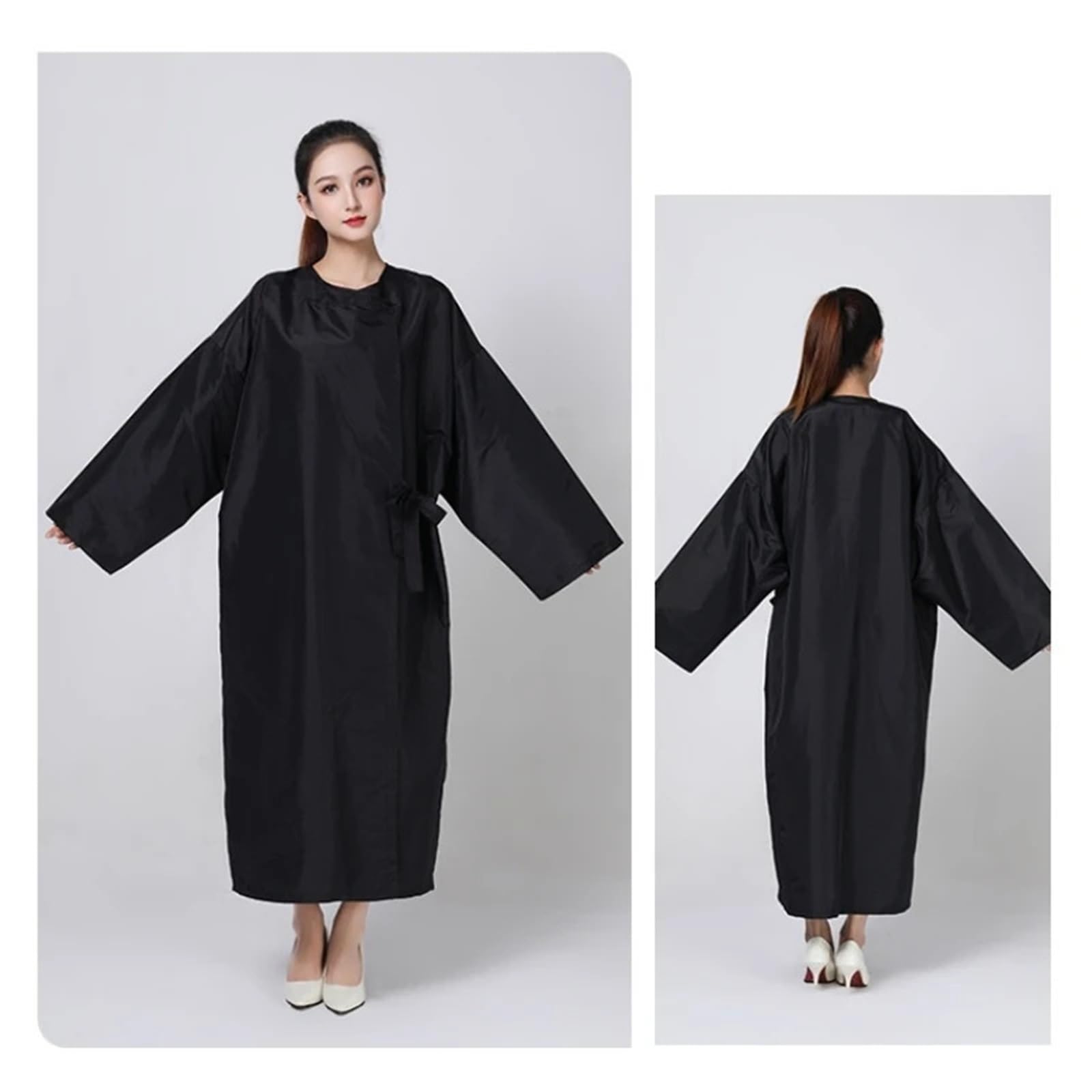 Mantella Parrucchiere Grembiule for abito da cliente del salone | Mantella da parrucchiere, abito for gli ospiti, camicia da notte, avvolgente
