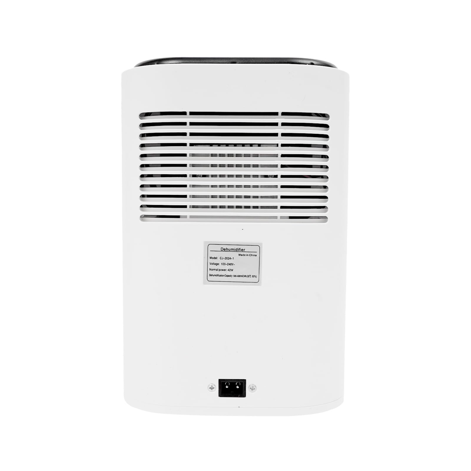 Deumidificatore, 2000 ml, piccolo deumidificatore elettrico a risparmio energetico, portatile, ultra silenzioso, spegnimento automatico, luce a 7 colori, per camera da letto, bagno, casa (bianco)
