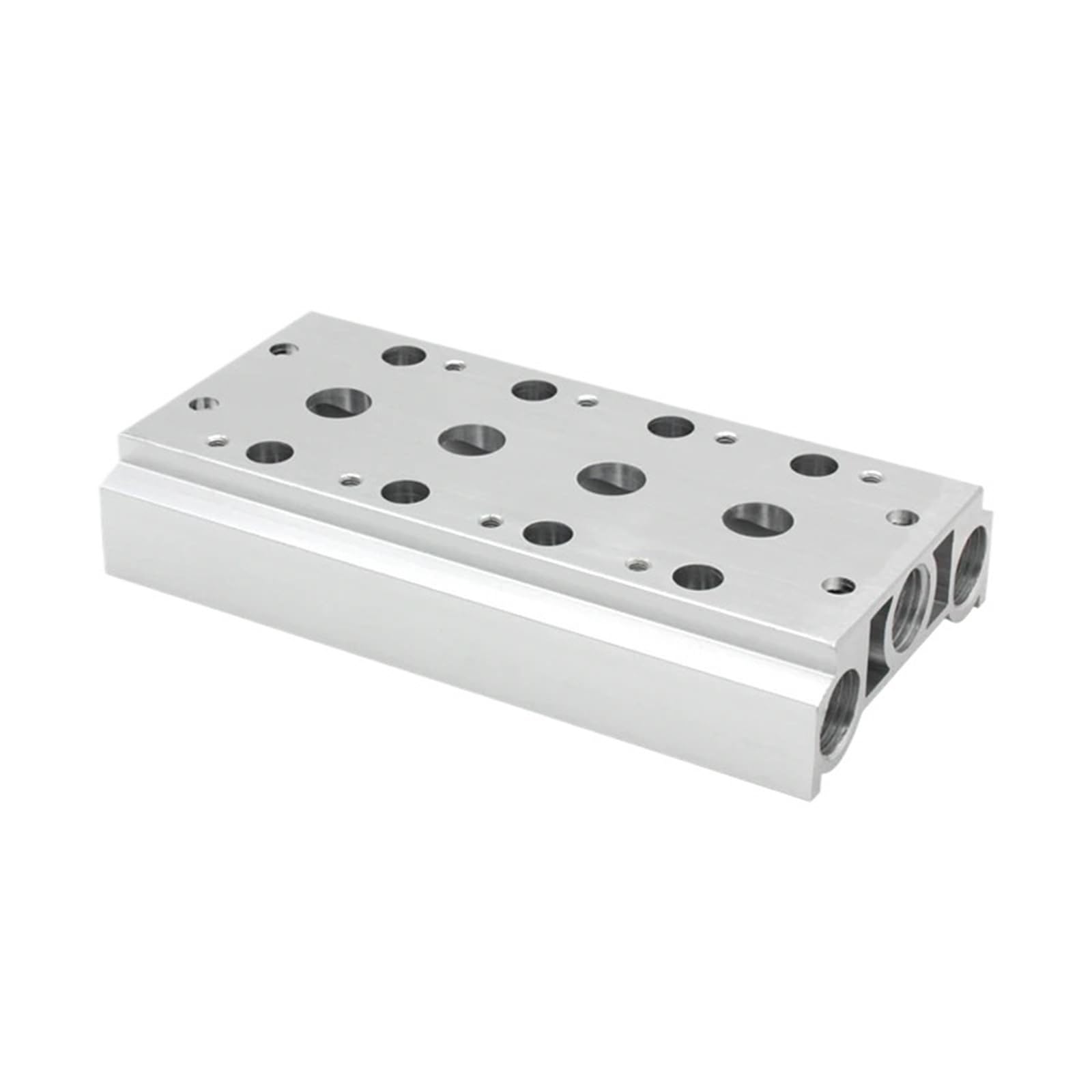 Collecteur 4V200M 5F pour embase de plaque d'électrovannes pneumatiques série 4V210-08