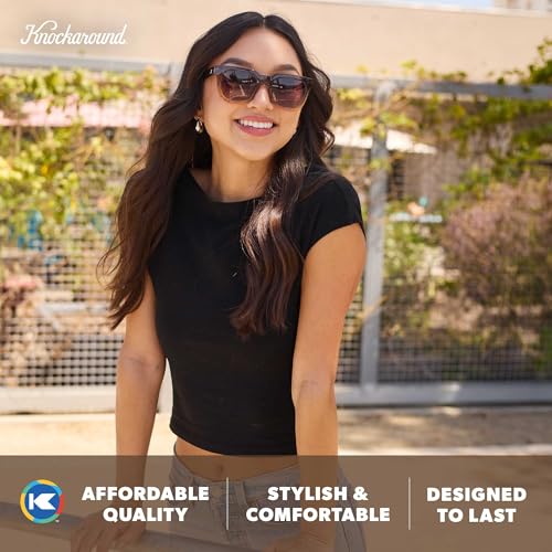 Image of Knockaround Trendy Polarized Sunglasses for Women - UV400 Protection