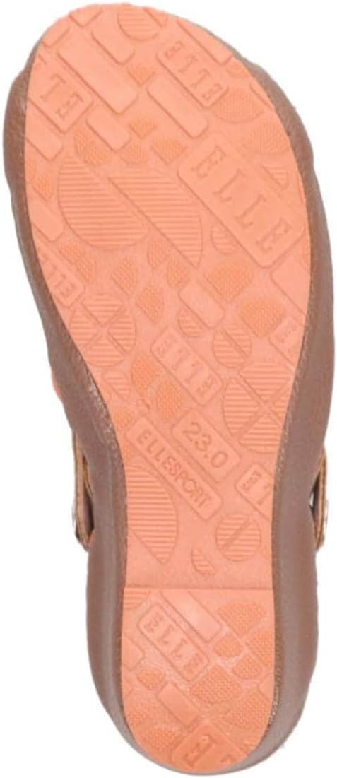 [エル スポーツ] 2WAYウェッジサンダル ホワイト/シルバー 23.0