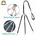 CatYou Three Way Dog Coupler Leash, Reflective, Adjustable Triple Dog Leash for One/Two/Three Dog Cats Pet, Tangle Free