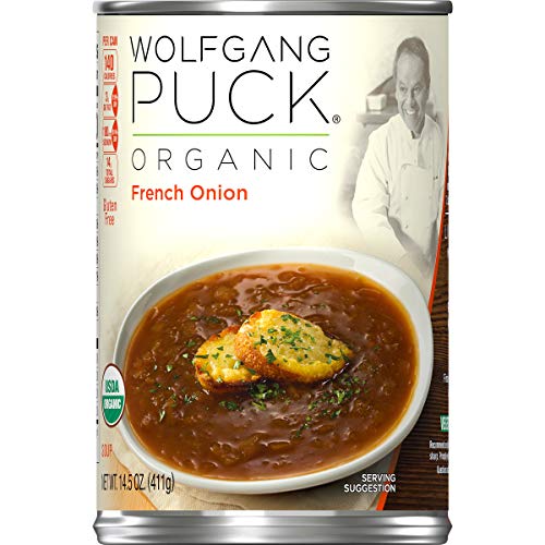 Wolfgang Puck Organic French Onion Soup, 14.5 oz. Can (Pack of 12)
