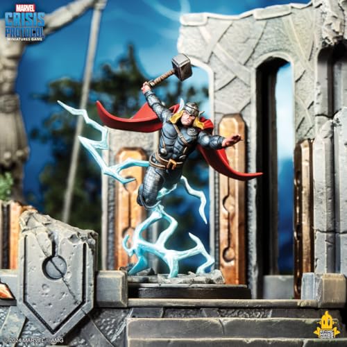 Atomic Mass Games, Marvel: Crisis Protocol – Mighty Thor, Lady SIF, Thor, Hero of Midgard & Loki, Prince of Lies, Charakter-Erweiterung, Tabletop, 2 Spieler, 14+ Jahren, 90-120 Minuten, Mehrsprachig
