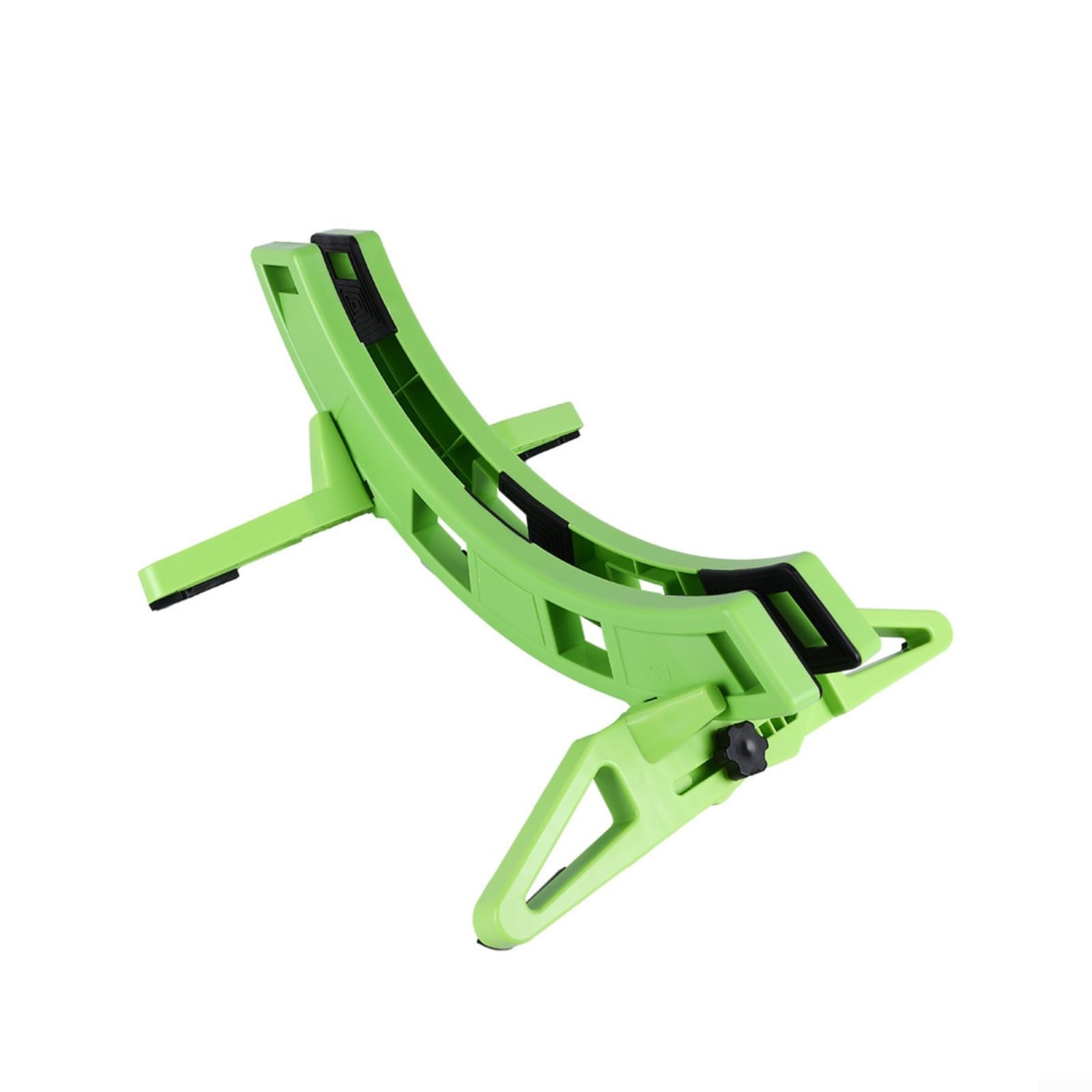 Support de stationnement VTT réglable vert en ABS pour rangement intérieur
